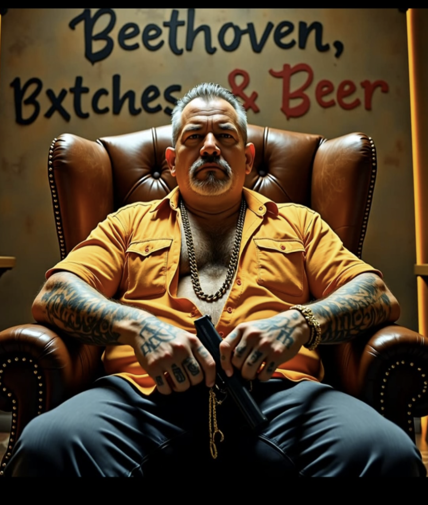 King Ricardo Ricklay Ticklay Tavlay, boss of Hijos De Puta